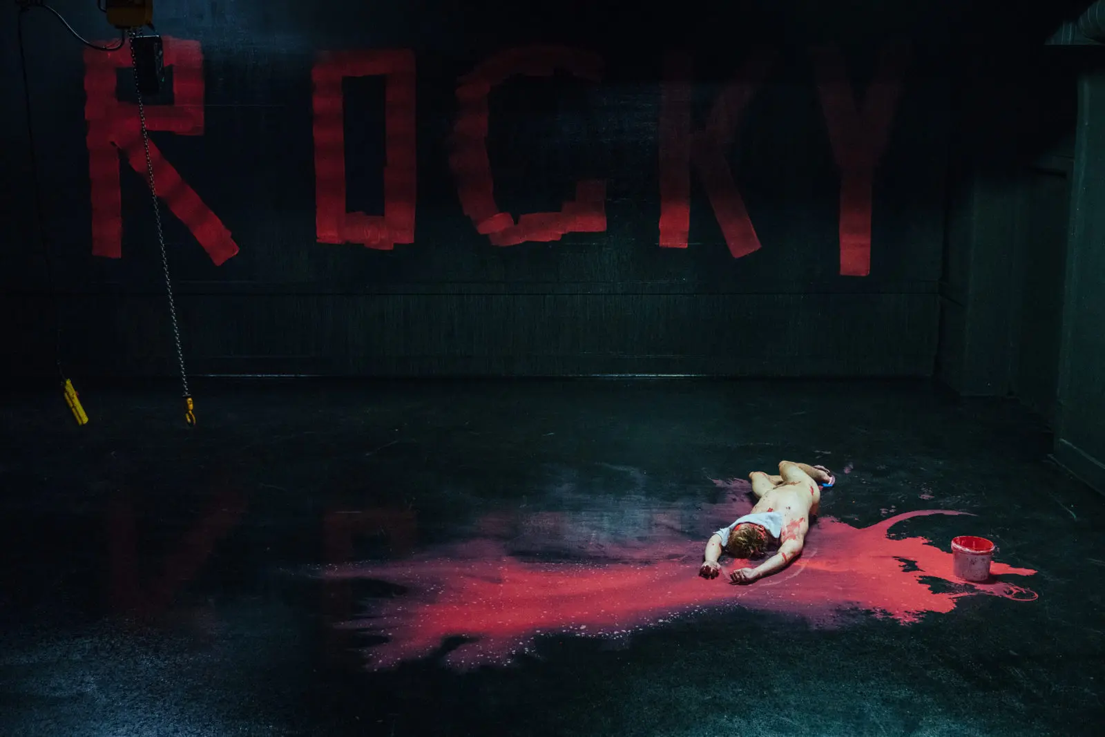 Forestillingen ROCKY! ved Husets Teater