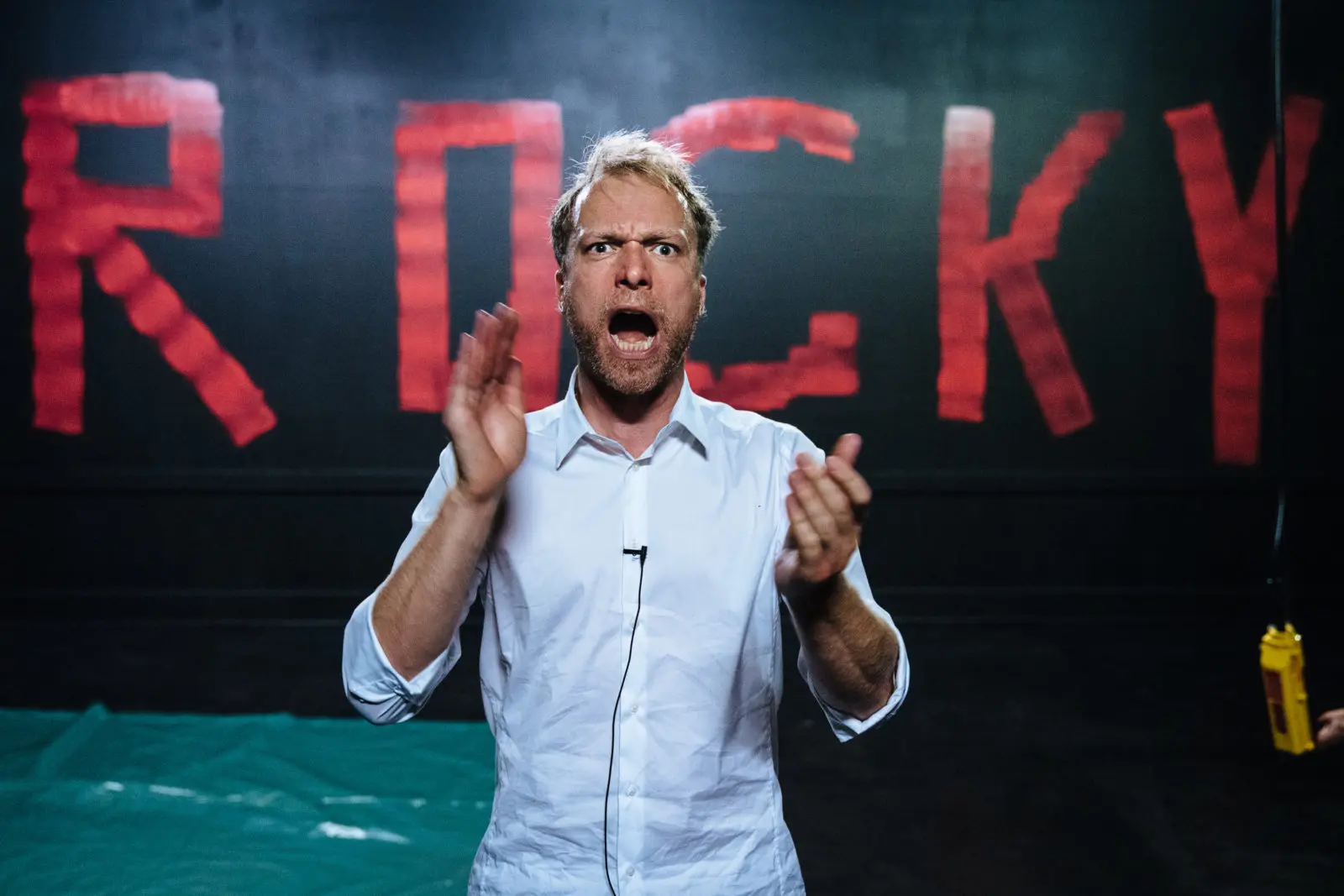Forestillingen ROCKY! ved Husets Teater